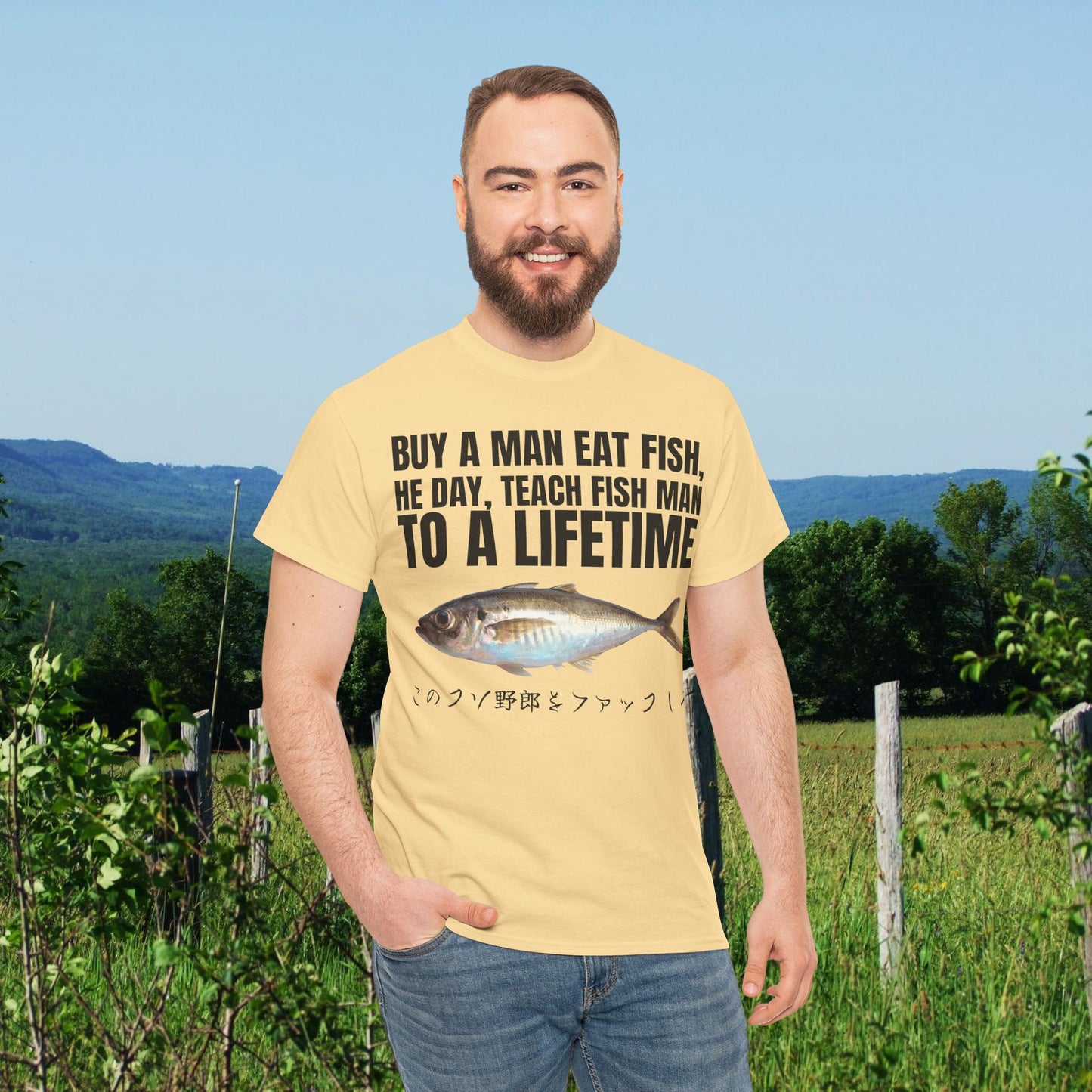 BUY A MAN EAT FISH