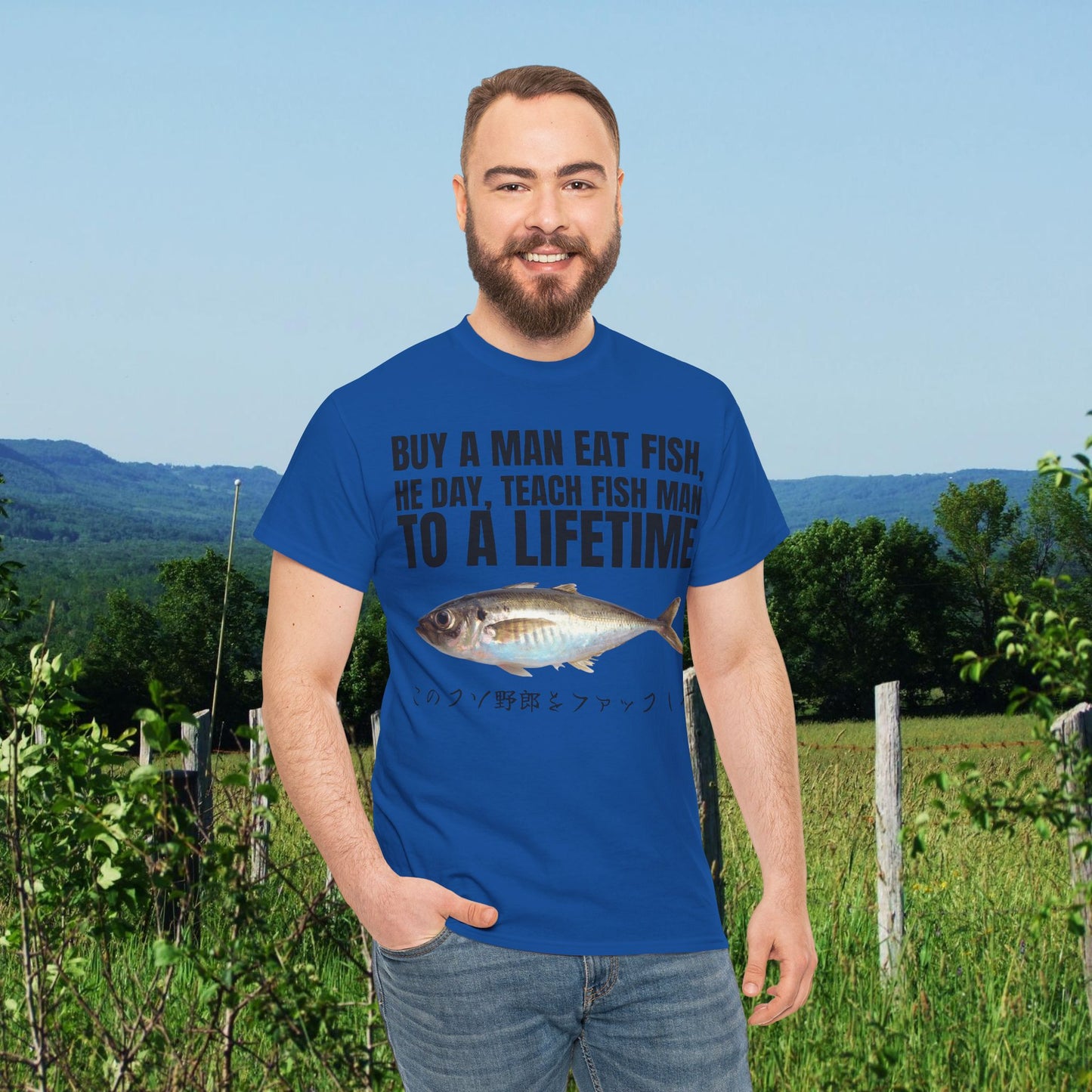 BUY A MAN EAT FISH