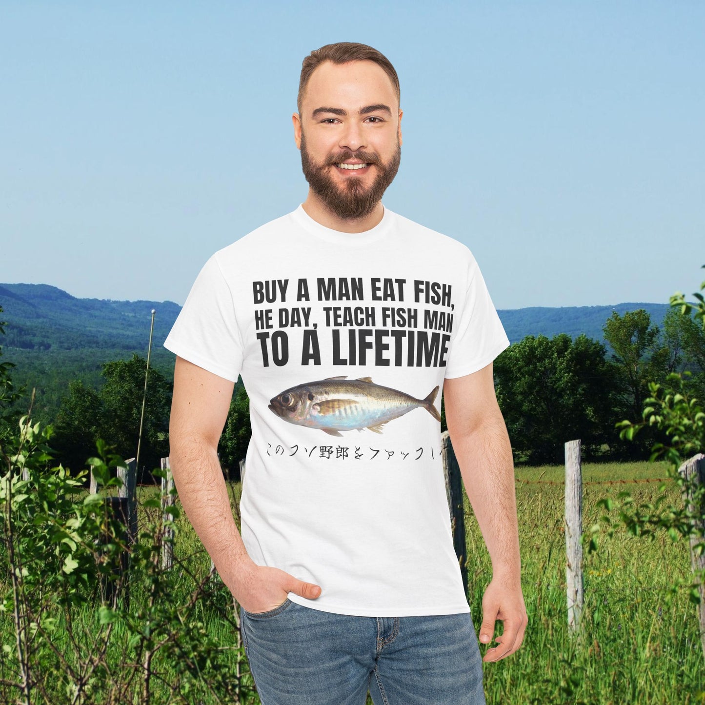 BUY A MAN EAT FISH