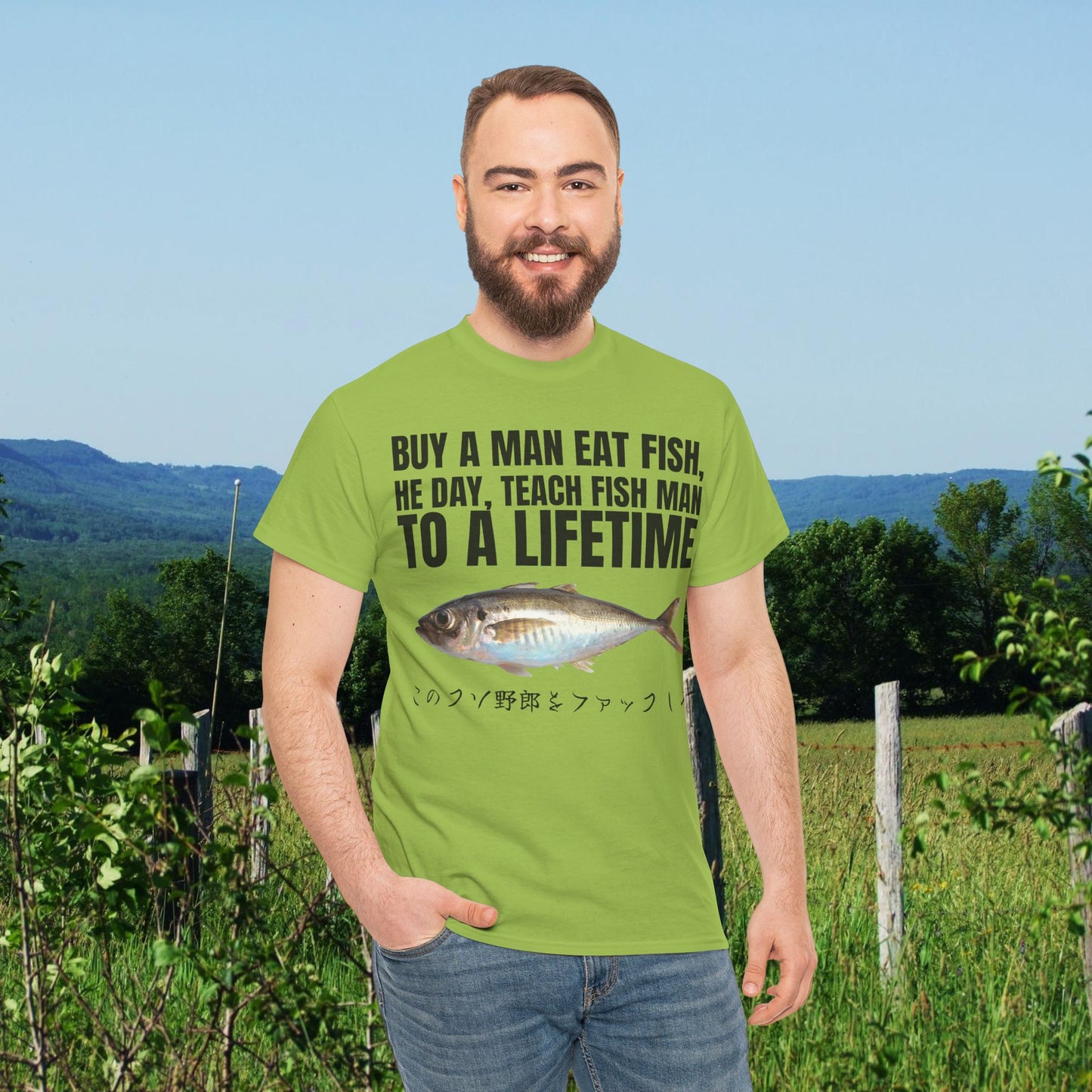 BUY A MAN EAT FISH