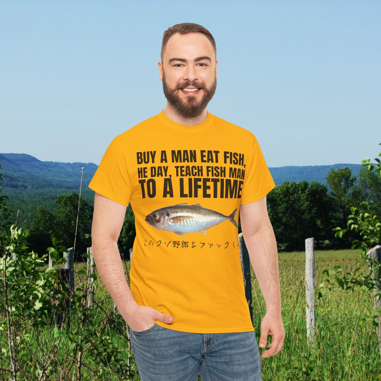 BUY A MAN EAT FISH