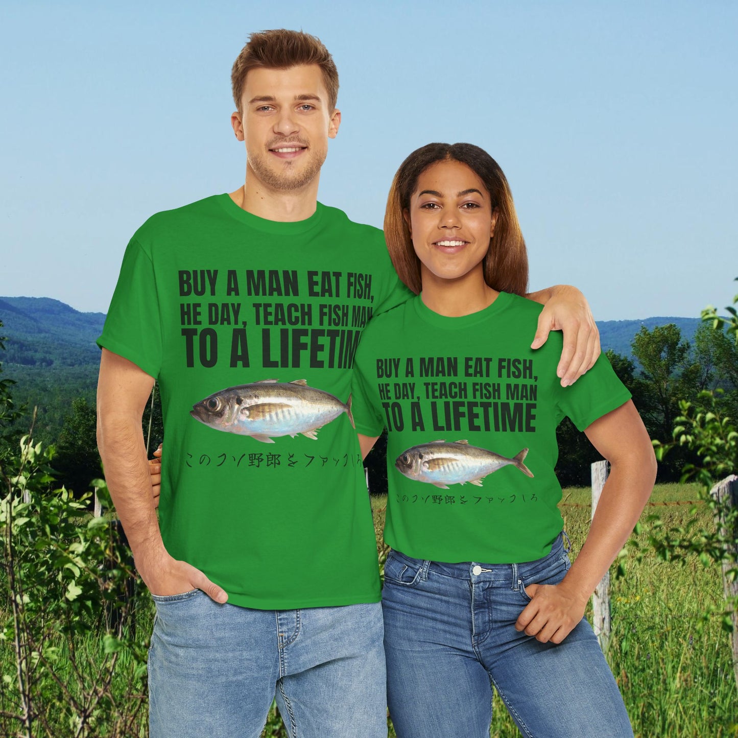 BUY A MAN EAT FISH