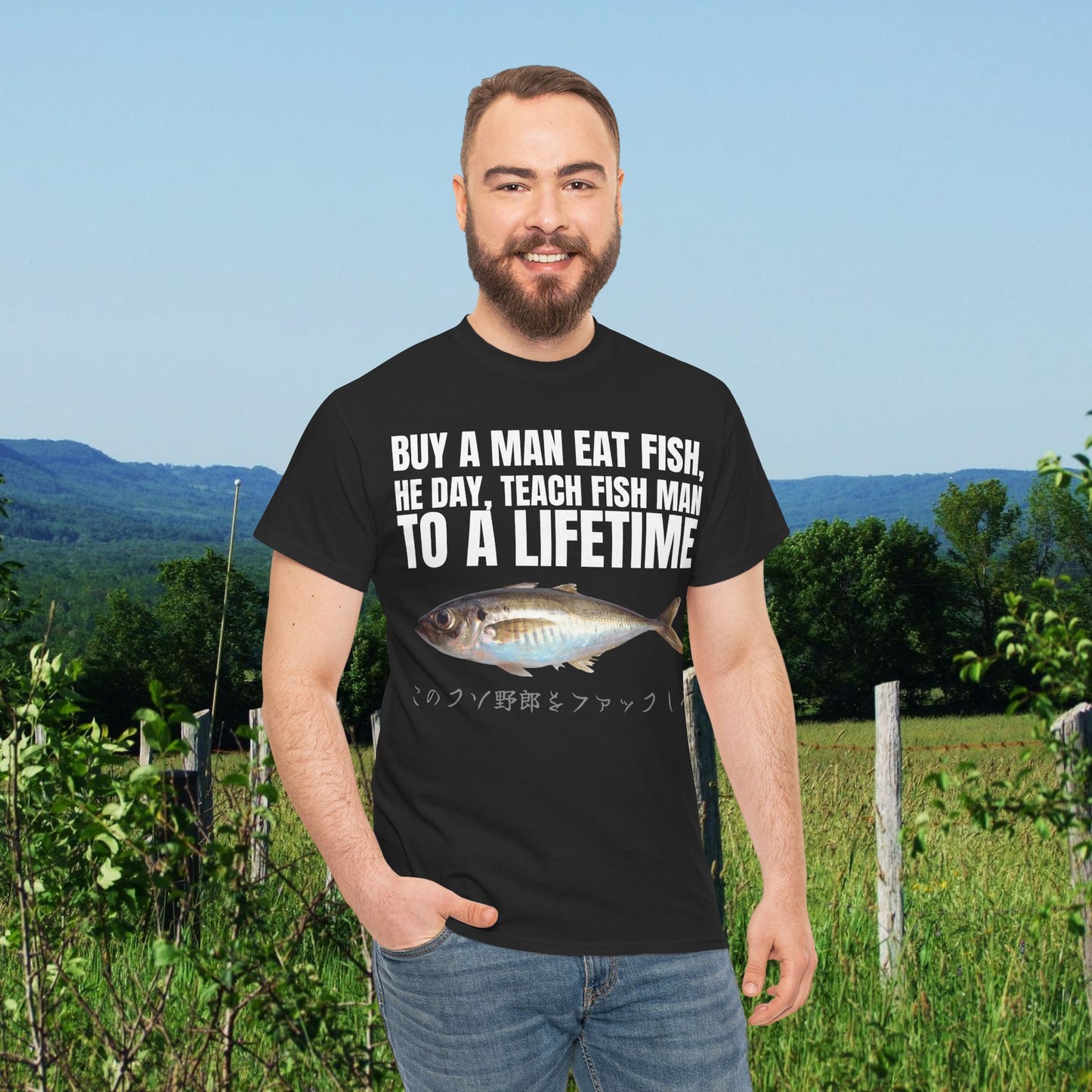 BUY A MAN EAT FISH