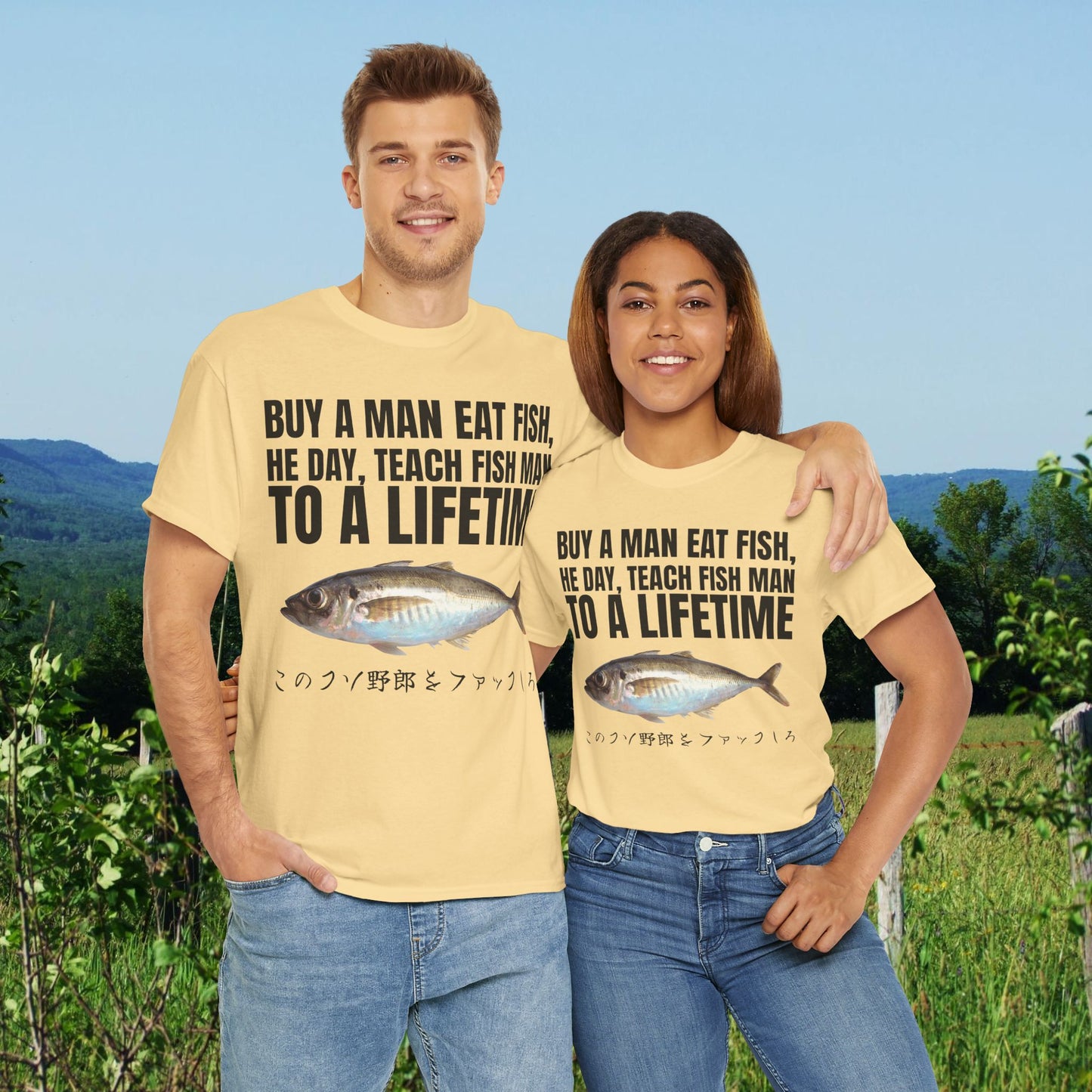 BUY A MAN EAT FISH
