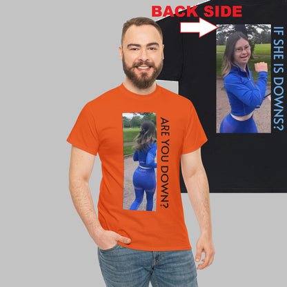 Front and Back print Downs Shirt