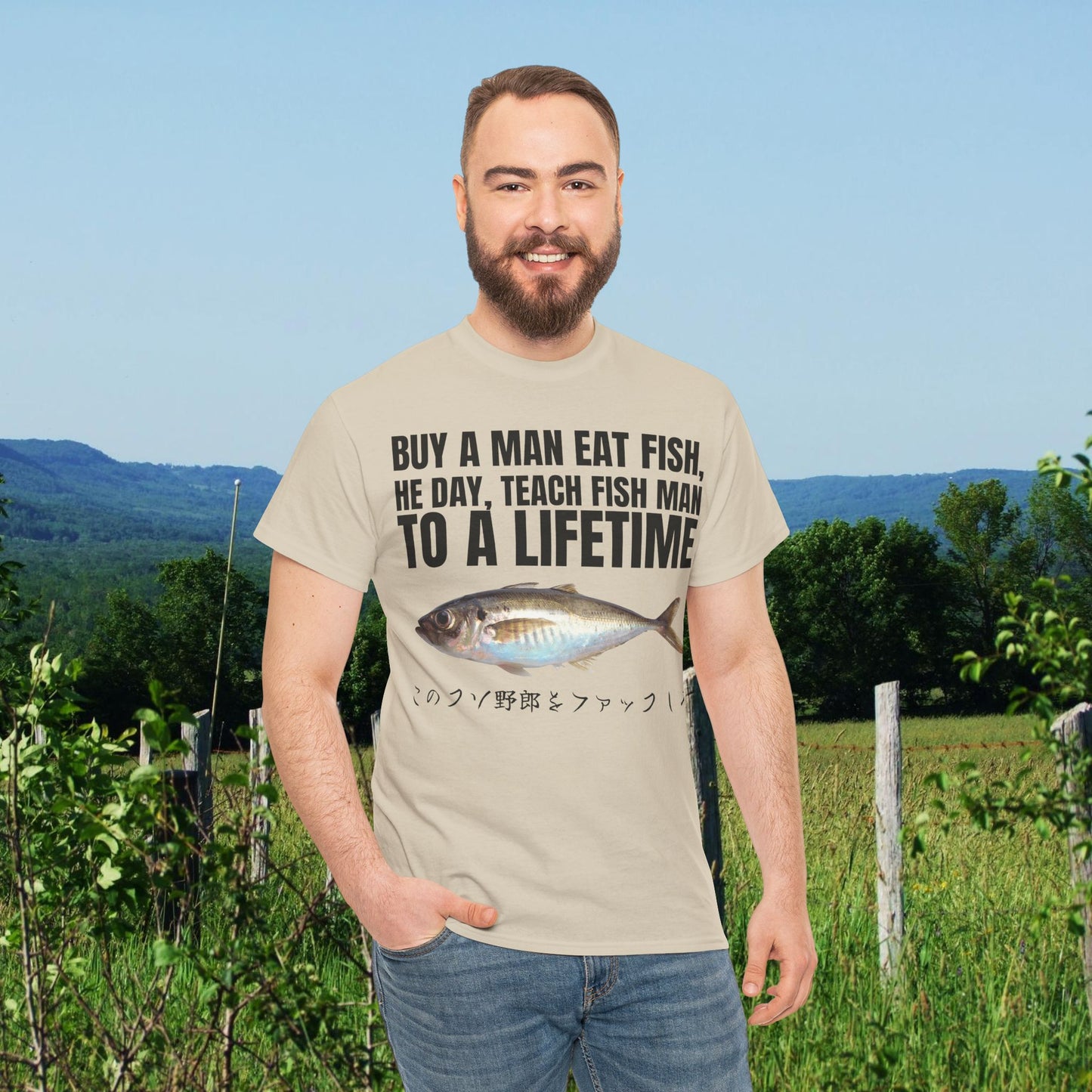 BUY A MAN EAT FISH