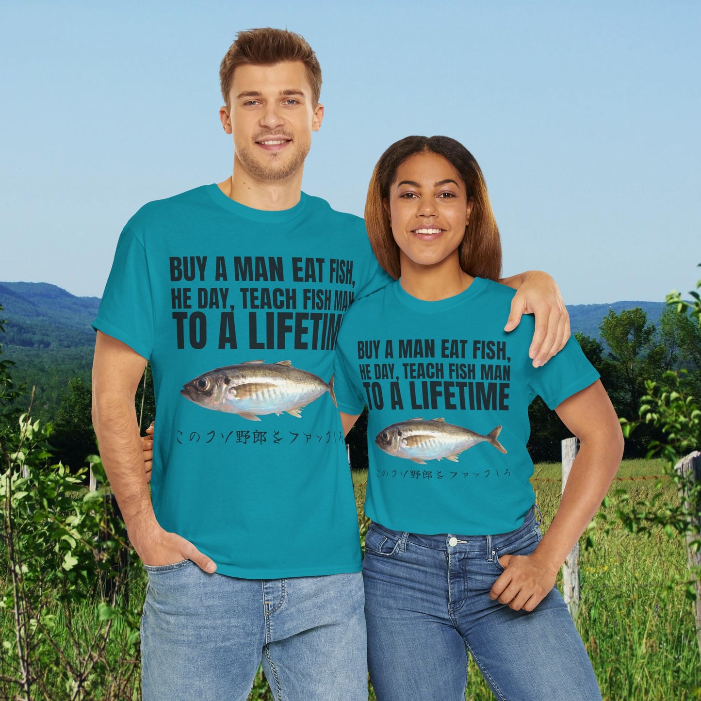 BUY A MAN EAT FISH