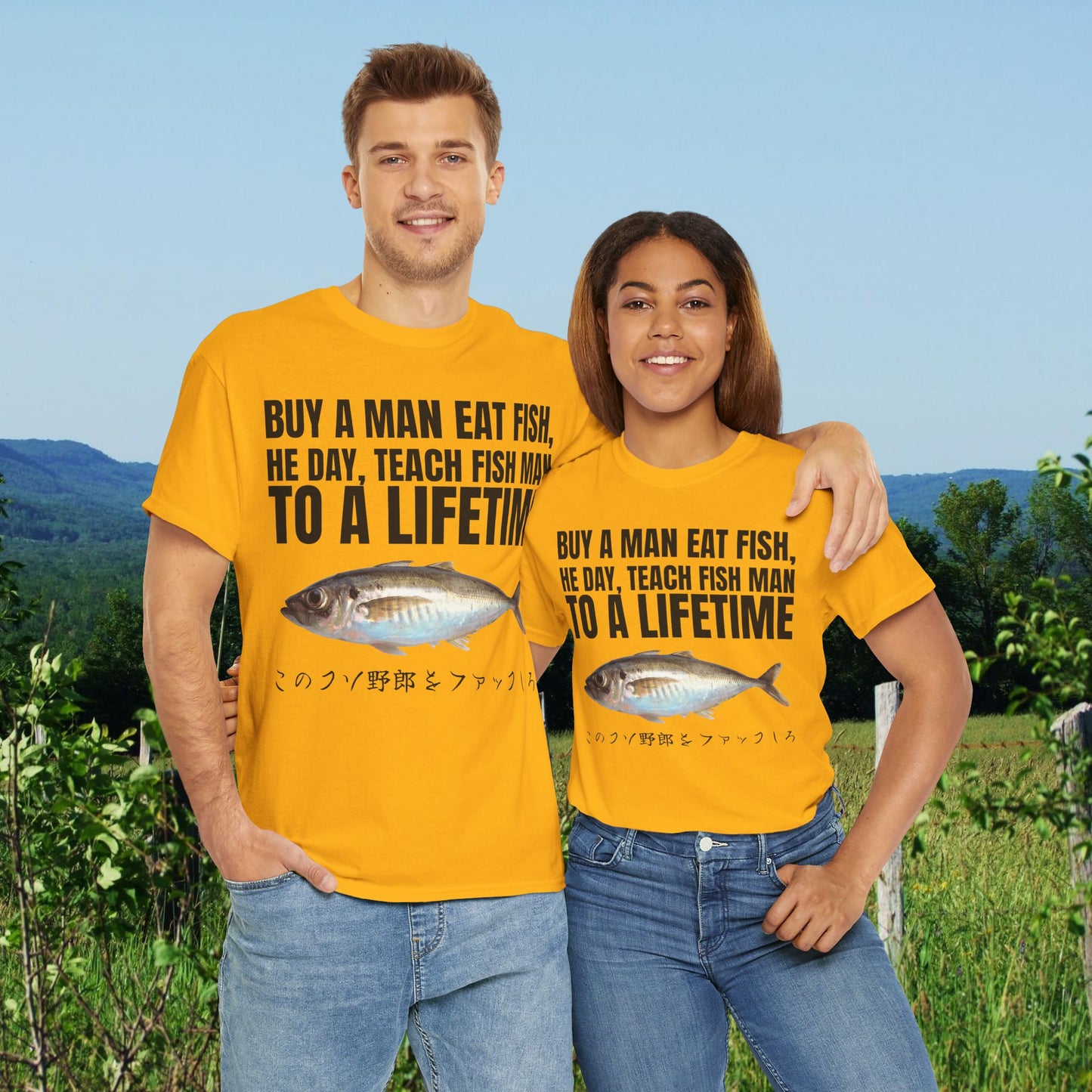 BUY A MAN EAT FISH