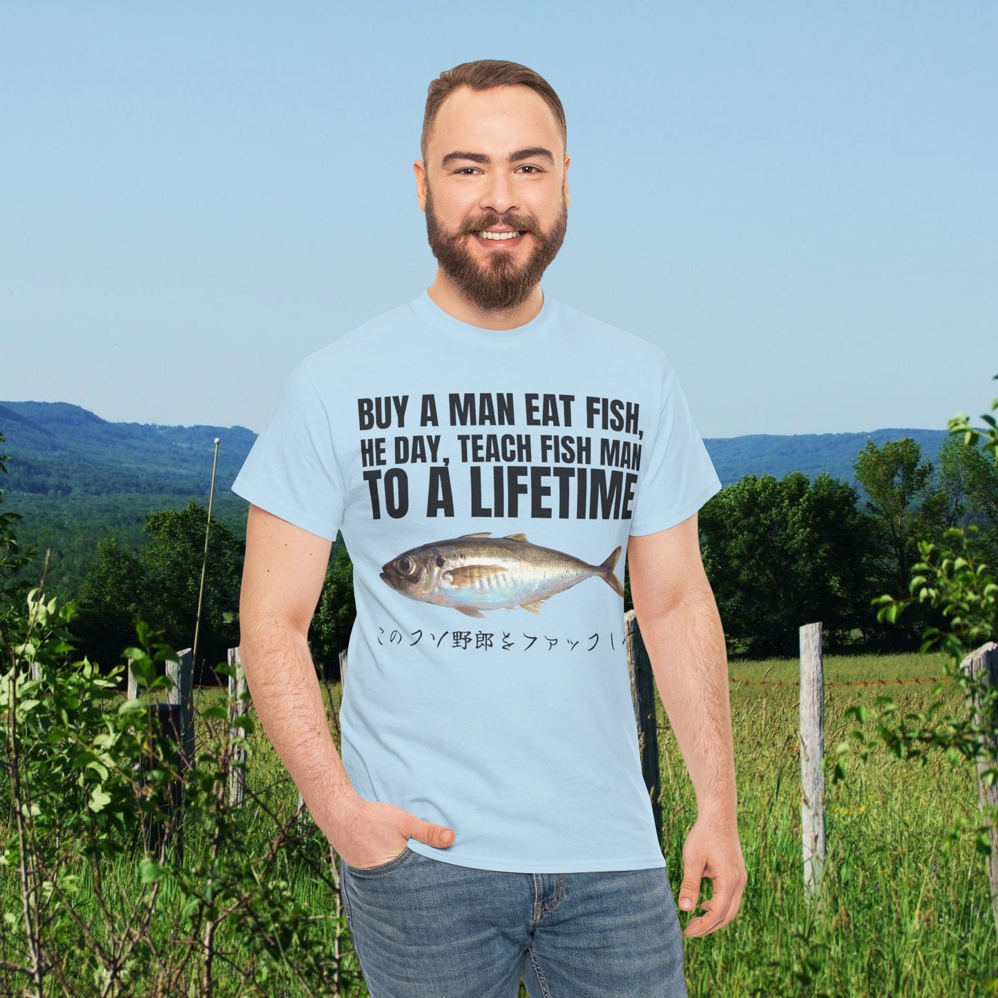 BUY A MAN EAT FISH
