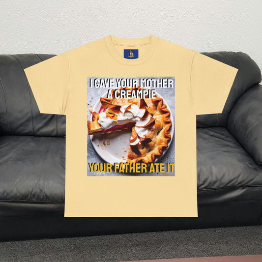 Father ate the cream pie