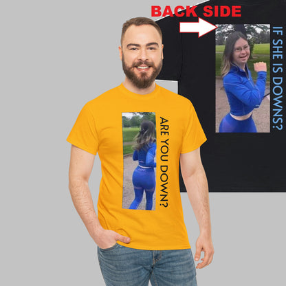 Front and Back print Downs Shirt